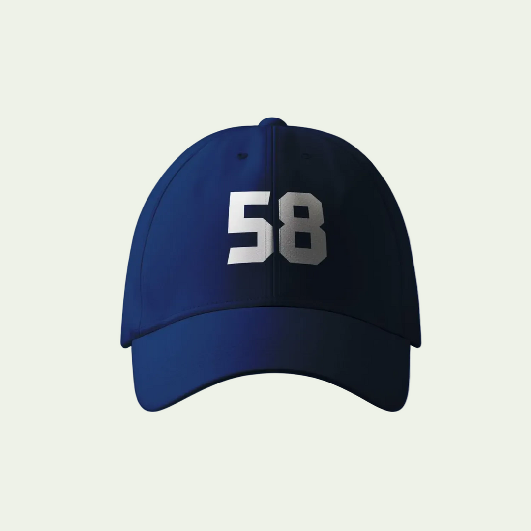 58 Blue Baseball Cap