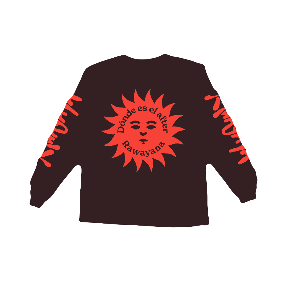 ¿Dónde Es El After? Black Long-Sleve